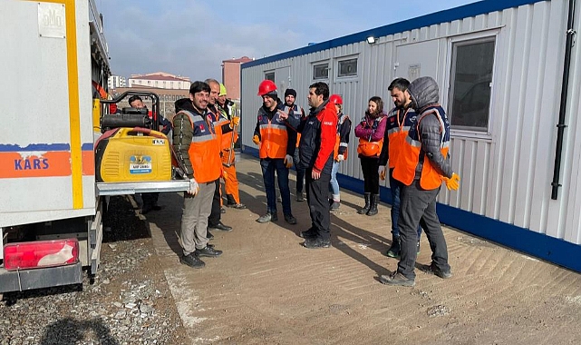 Kars'ta AFAD'ın eğitimleri sürüyor