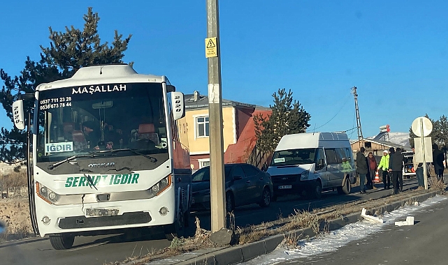 Kars'ta midibüsün çarptığı kadın öldü
