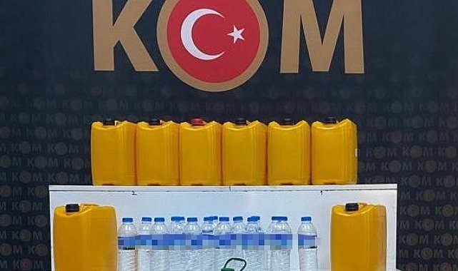 Kars'ta yılbaşı öncesi 'sahte içki' operasyonu