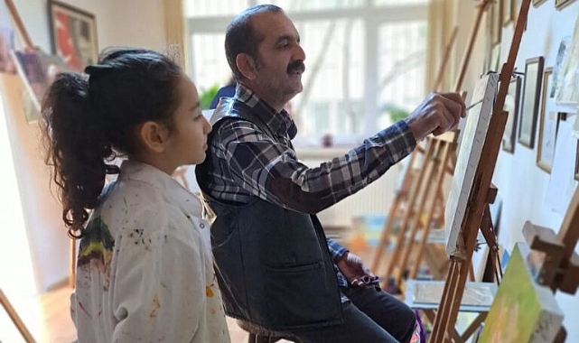 Karslı ressam Ankara’da eserlerini sergileyecek