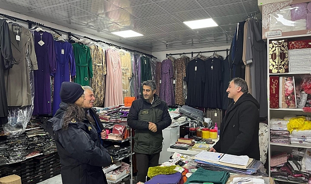 Kaymakam Aslantatar esnafı ziyaret etti