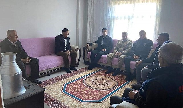 Kaymakam Çelik vatandaşlarla bir araya geldi