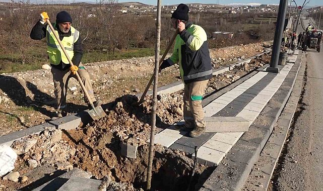 Kuzey kuşak yolunda çevre düzenleme çalışmaları