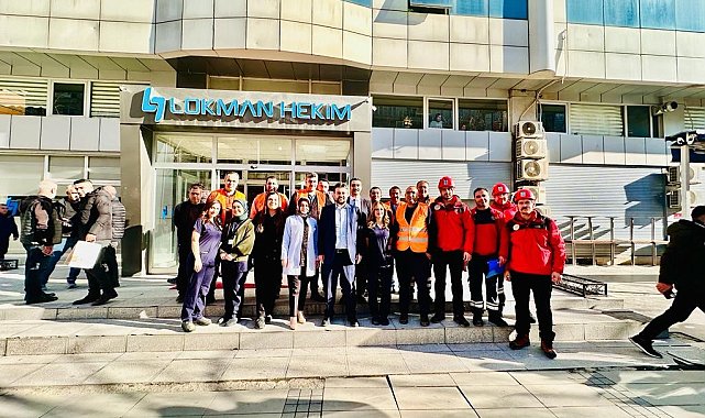 Lokman Hekim Van Hastanesinde yangın tatbikatı