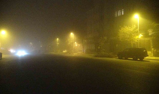 Malatya'da sis etkili oluyor