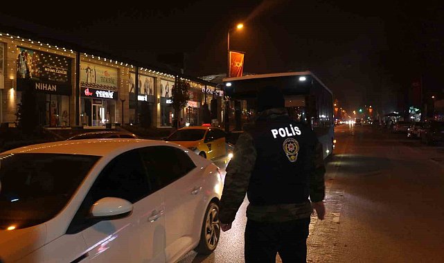 Malatya'da yılbaşı gecesi 2 bin 200 polisle denetim yapılıyor