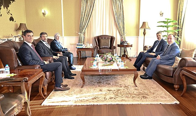 Malkoç ve Ökten'den Vali Çiftçi'ye ziyaret