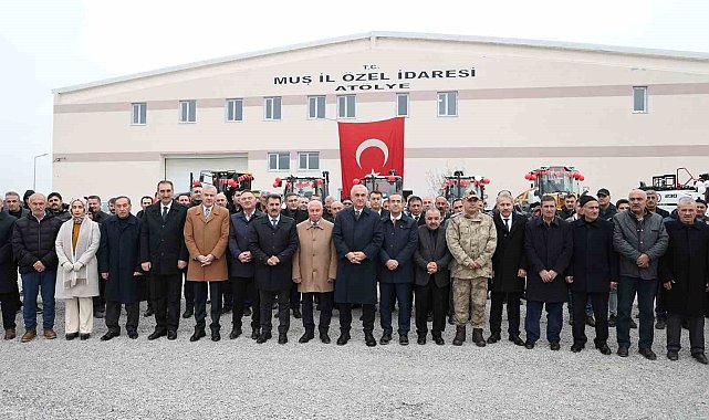 Muş'ta karla mücadele için 9 araç alındı