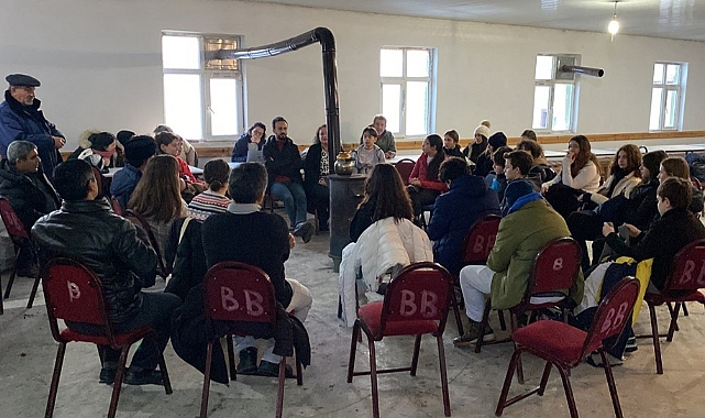 Öğrenciler köy yaşamını yerinde gördü