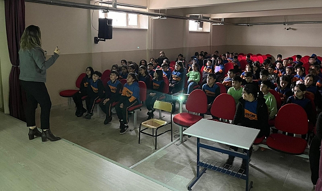 Öğrenciler “Su kaynaklarını koruma” konusunda bilgilendirildi
