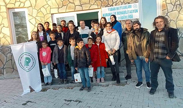 Özel öğrencilerden yaban hayatı merkezine ziyaret