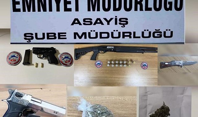 Polis suçlulara göz açtırmıyor: 12 aranan şahıs ve bir zanlı yakalandı