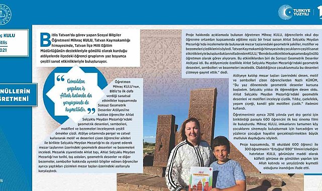 "Ahlat Selçuklu Meydan Mezarlığı Rehber ve Etkinlik" kitabı ilk 20'de yer aldı