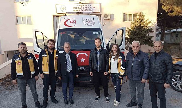 Sağlık Müdürlüğüne ambulans