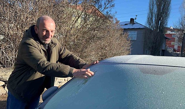 Sarıkamış eksi 10 ile buz kesti