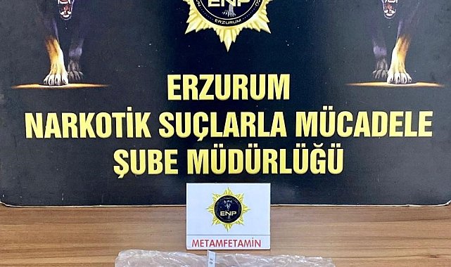 Sırt çantası içerisinde uyuşturucu yakalandı