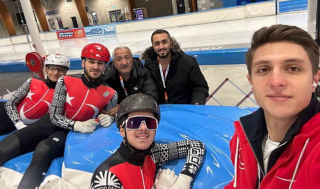 Sürat pateninde gençlerimiz umut verdi