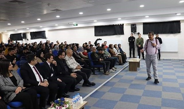 Tercan'da Hayati İnanç söyleşisine yoğun ilgi