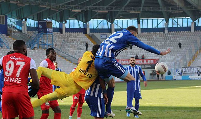 Trendyol 1. Lig: Erzurumspor FK: 1 - Ümraniyespor: 1