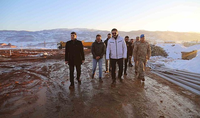 Tunceli'de konteyner kentler kuruluyor