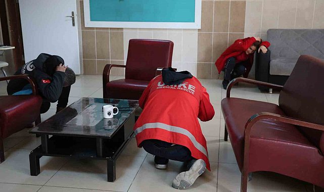 UMKE'den deprem ve yangın tatbikatı