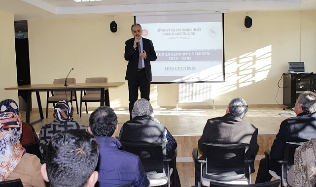 Umre yolcuları bilgilendirildi 