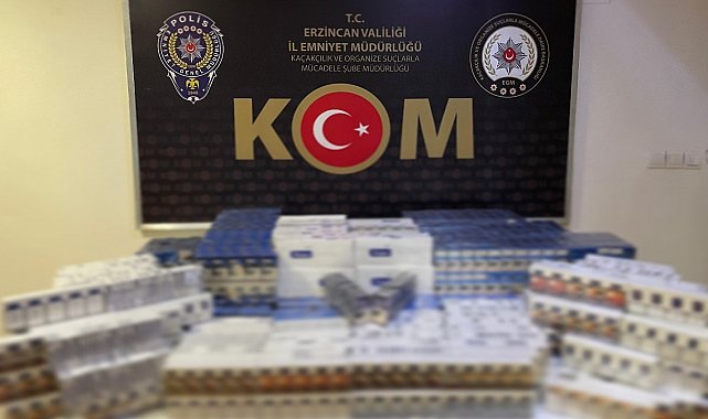 Uyanıklığı polisten kaçmadı; 4 bin paket kaçak sigara ele geçirildi