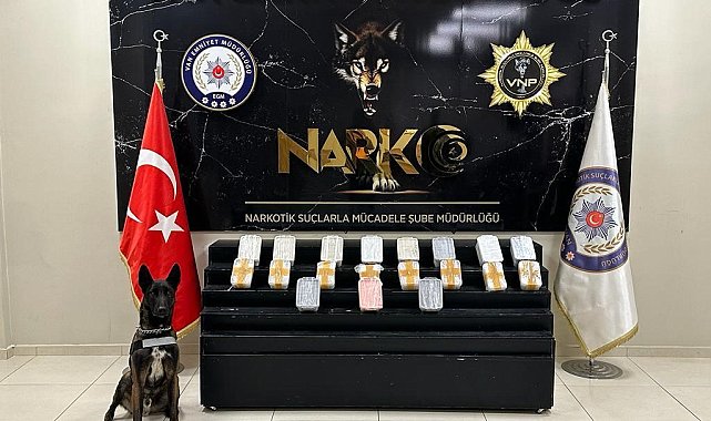 Van'da 16 kilo 500 gram metamfetamin ele geçirildi