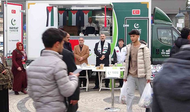 Van'da Gazze için yardım kampanyası