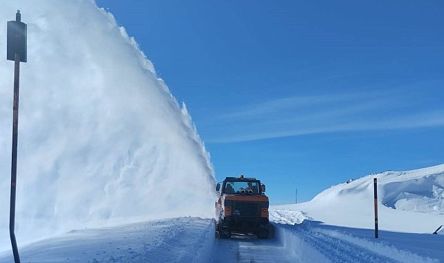 Van'da karla mücadele çalışmaları