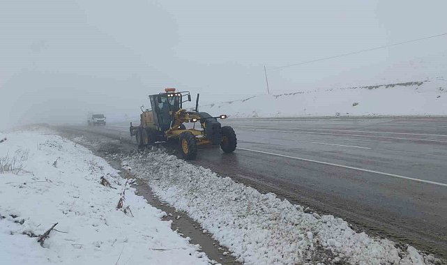 Van'da Kurubaş Geçidi'nde sis etkili oluyor