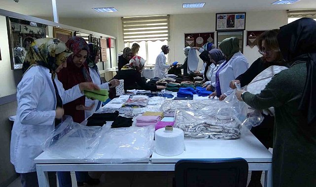 Vanlı kadınlar Gazze için seferber oldu