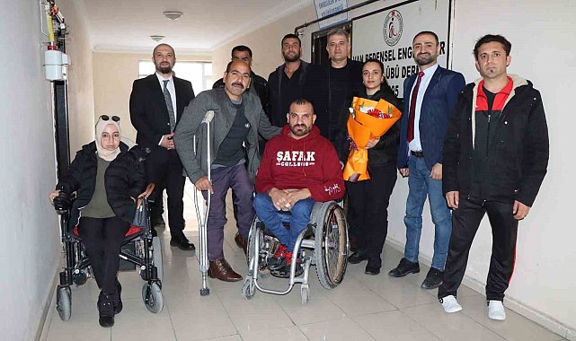 VEDAŞ heyetinden engelli derneklerine ziyaret