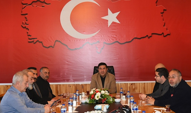 Yeni başkan Bozan, basınla buluştu