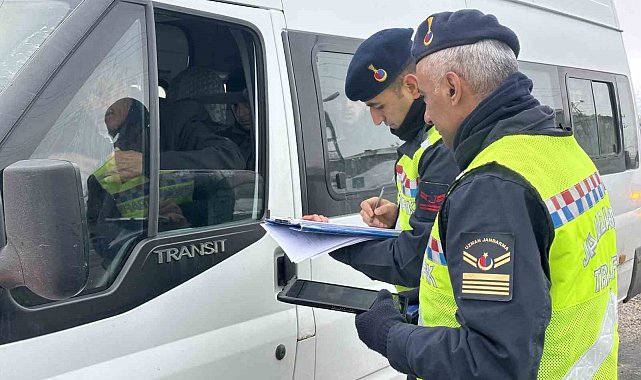Yüksekova'da öğrenci servislerine sıkı denetim