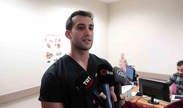 8 aylık bebeğin boğazına kaçan çengelli iğne başarılı bir operasyonla çıkartıldı