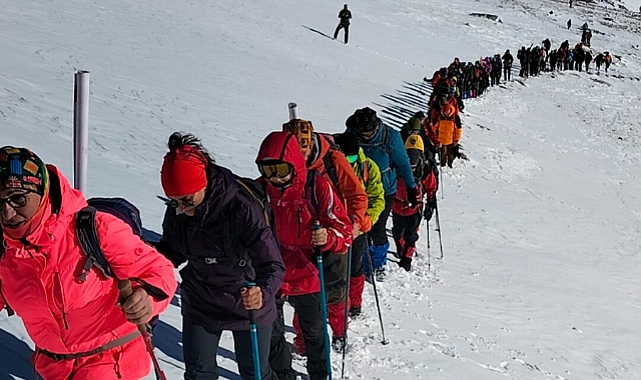 94 dağcı Sarıkamış’ta buluştu