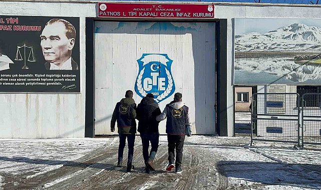 Ağrı'da 10 yıl hapis cezası olan firari yakalandı