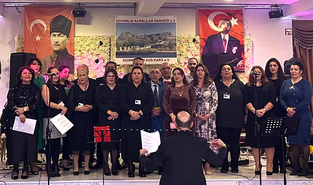 Almanya’da kaz gecesinde Karslılar buluştu