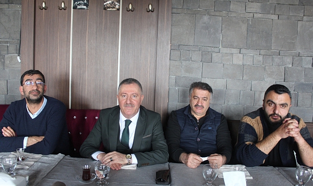Ardahan ESO Başkanı Alihanoğlu gazetecilerle buluştu
