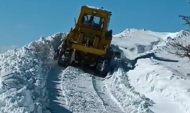 Bingöl'de 78 köy yolu ulaşıma açıldı