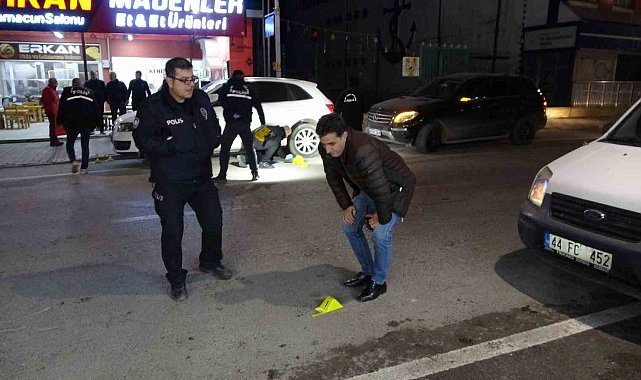 Cadde ortasında kurşun yağmuruna tutuldu