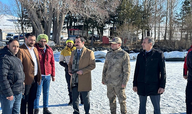 Çıldır Gölü kenarında bulunan işletmeler incelendi
