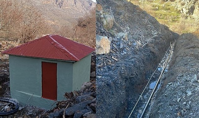 Çimenli Mahallesi içme suyuna kavuştu