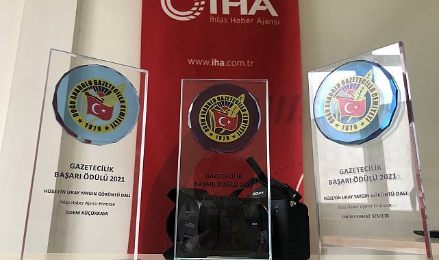DAGC'den Erzincan İHA'ya 3 ödül