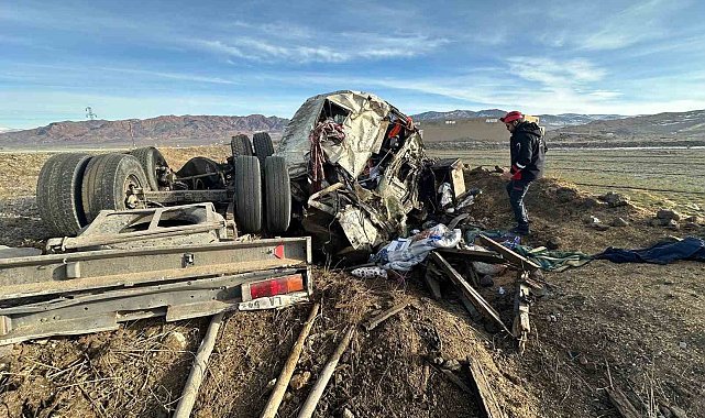 Doğubayazıt'ta feci kaza: 1 ölü