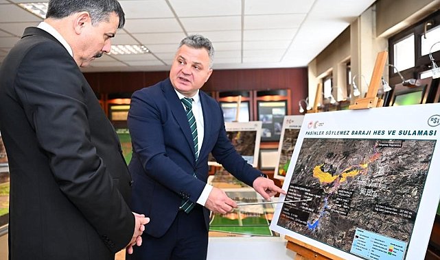 DSİ'den Vali Çiftçi'ye barajlarla ilgili brifing