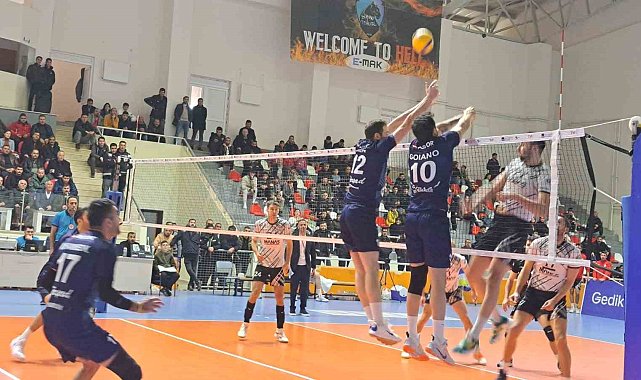 Efeler Ligi: TÜRŞAD: 3 - Hatay Büyükşehir Belediyespor: 1