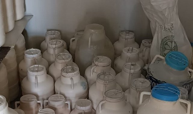 Elazığ'da bir buçuk ton küflenmiş ve tarihi geçmiş gıdaya el konuldu
