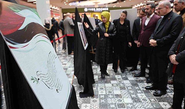 Elazığ'da Filistin temalı "Masumların Sessiz Çığlıkları" sanal sergi